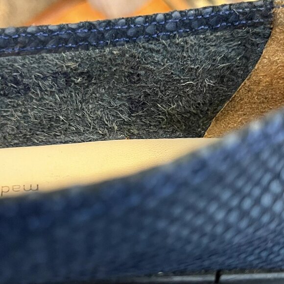 Salvatore Ferragamo Boutique Slip On Shoes Leather Reptile Print Made‎ Italy 6 M - Picture 10 of 10